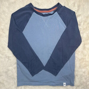 Tommy Bahama Long Sleeved Raglan Shirt Blue Size 6